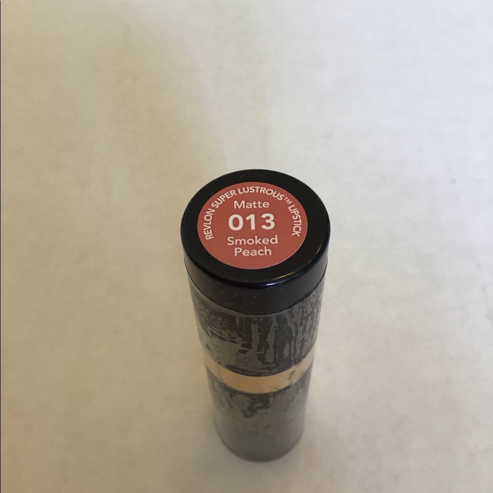 Revlon Super Lustrous Lipstick, Matte Smoked Peach #013 - Picture 2 of 3